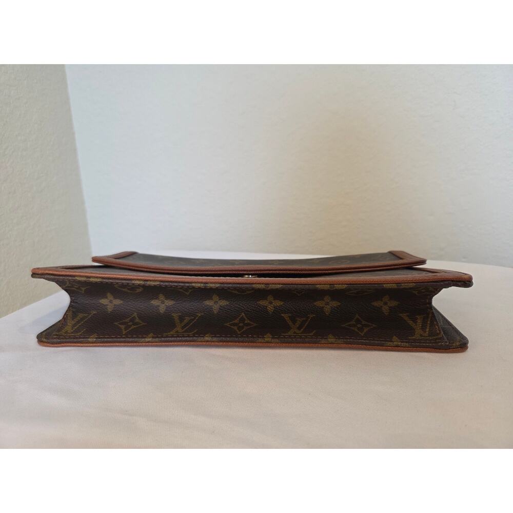 Louis Vuitton Dame Pochette GM Monogram Canvas Vintage Clutch Bag Vintage - Picture 5 of 13